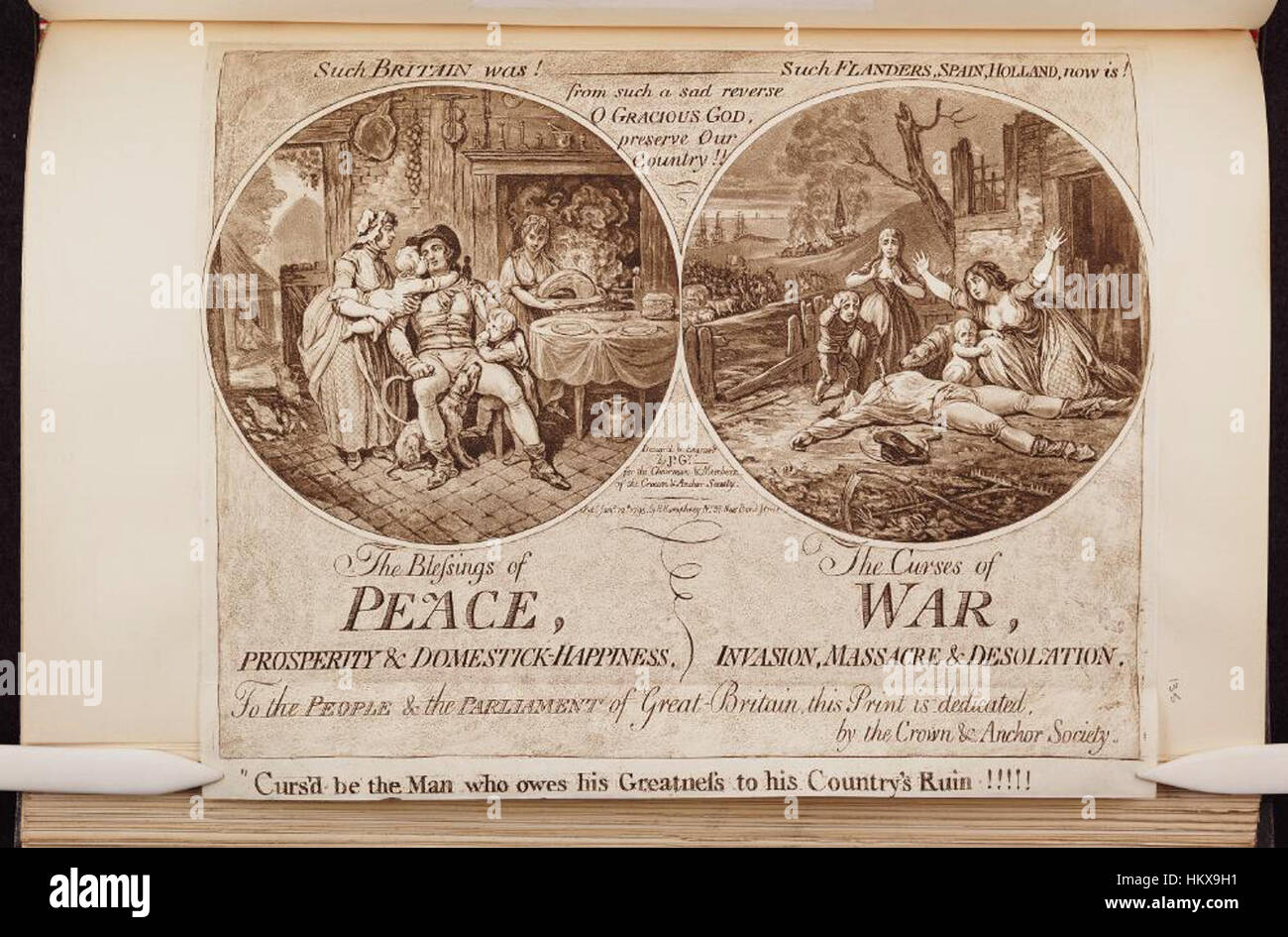 Les bibliothèques Bodleian, les bienfaits de la paix - les malédictions de la guerre Banque D'Images