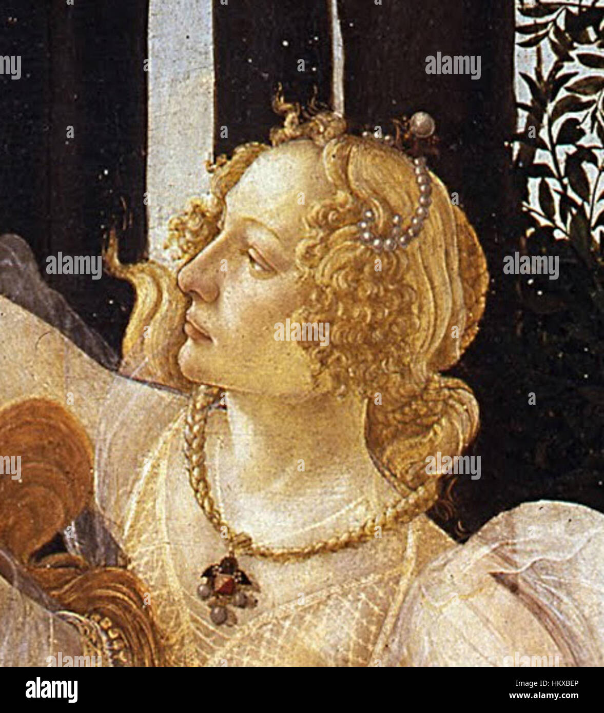 Primavera-Botticelli Simonetta récolte Banque D'Images