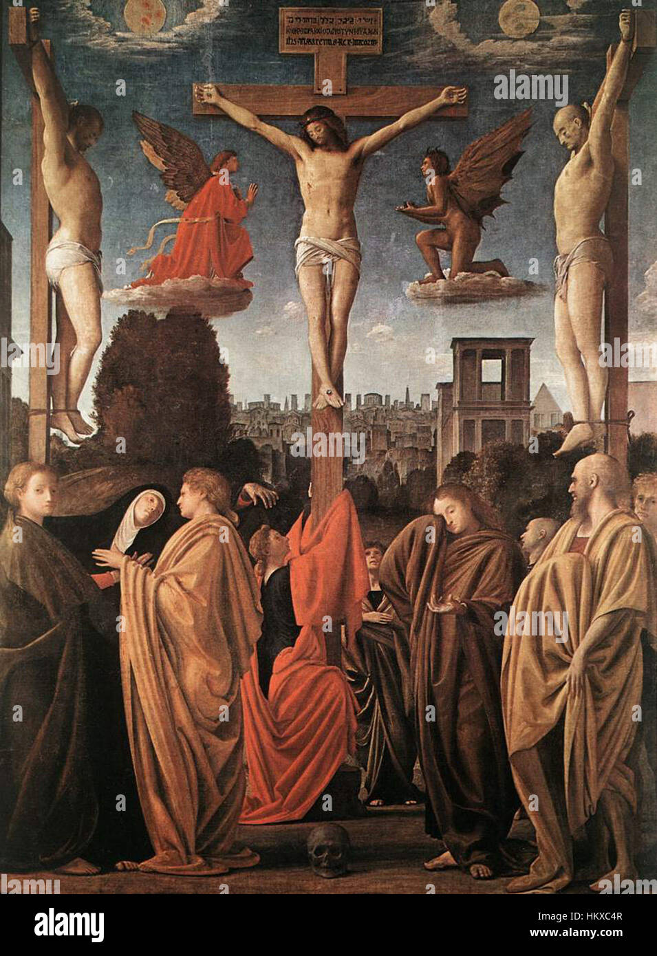 Bramantino - Crucifixion - WGA03068 Banque D'Images
