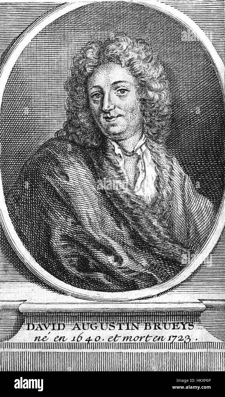 La peinture de David Augustin Brueys capture sa maîtrise de la mise en scène de l'éclairage dramatique et des détails complexes, contribuant à l'art baroque français au XVIIe siècle. Banque D'Images