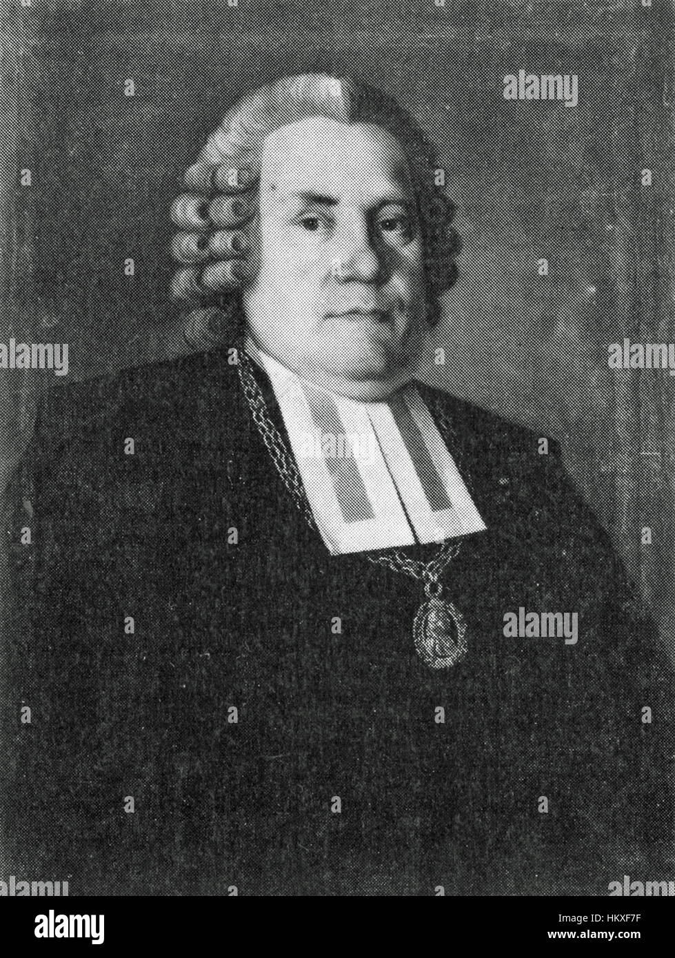 Biskop Paul Krogius est un personnage historique remarquable représenté dans une peinture à l'huile, montrant son statut et son influence. La peinture souligne le style classique et les riches détails typiques de la période, reflétant à la fois son importance personnelle et les techniques artistiques utilisées dans sa représentation. Banque D'Images