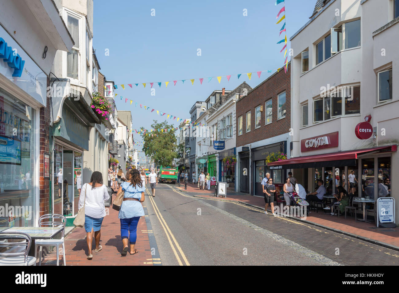 Bond Street, Brighton, East Sussex, Angleterre, Royaume-Uni Banque D'Images