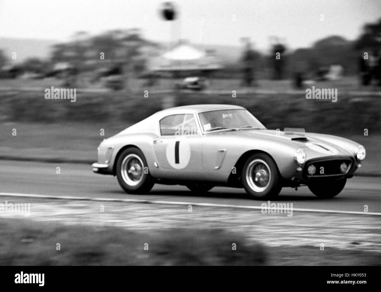 1960 Graham Whitehead GO Ferrari 250GT SWB Tourist Trophy de Goodwood 5e GG Banque D'Images