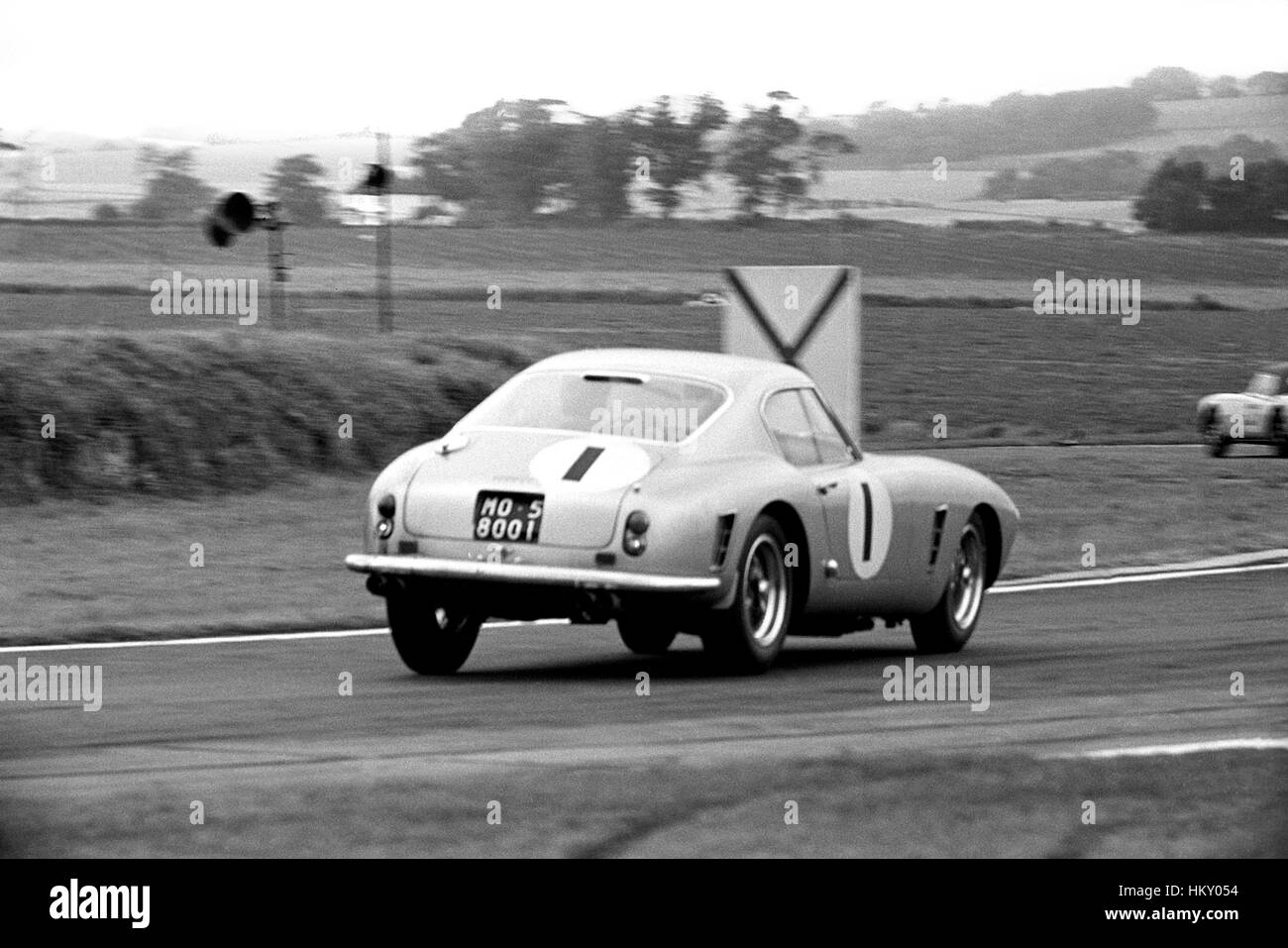 1960 Graham Whitehead GO Ferrari 250GT SWB Tourist Trophy de Goodwood 5e GG Banque D'Images