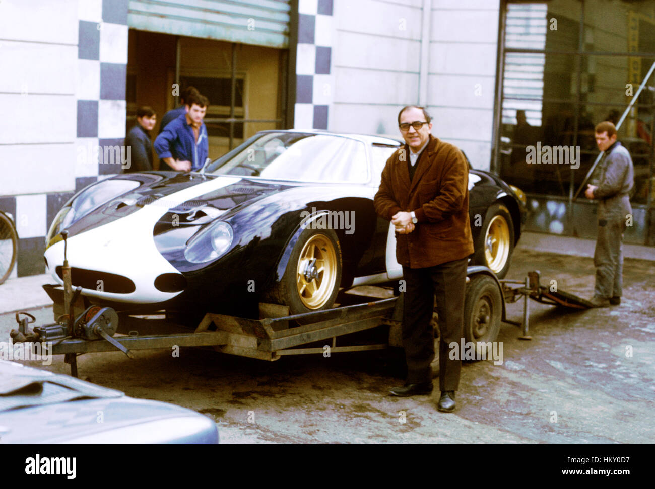 1968 Ferrari 250LM Piero Drogo Italien Carrozzeria Sports Car Modena PV Banque D'Images