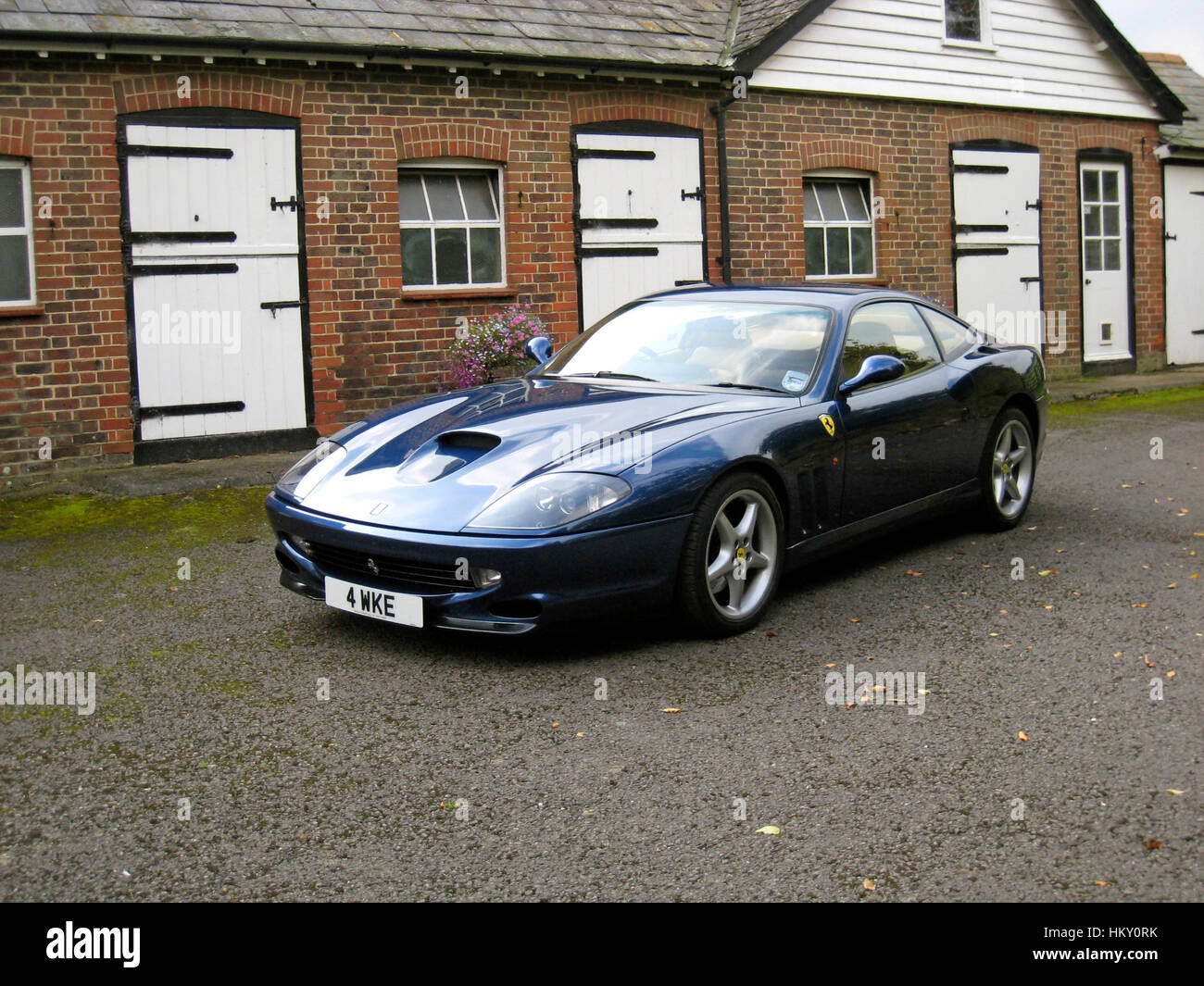 2000 Ferrari 550 Maranello Équitation Hampshire Angleterre PV Banque D'Images