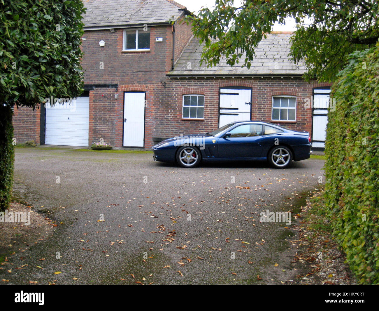 2000 Ferrari 550 Maranello Équitation Hampshire Angleterre PV Banque D'Images
