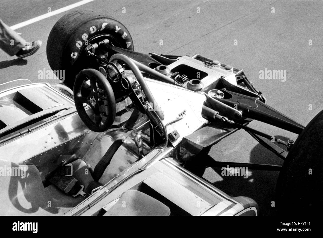 1978 Lotus 78 suspension avant FL Banque D'Images