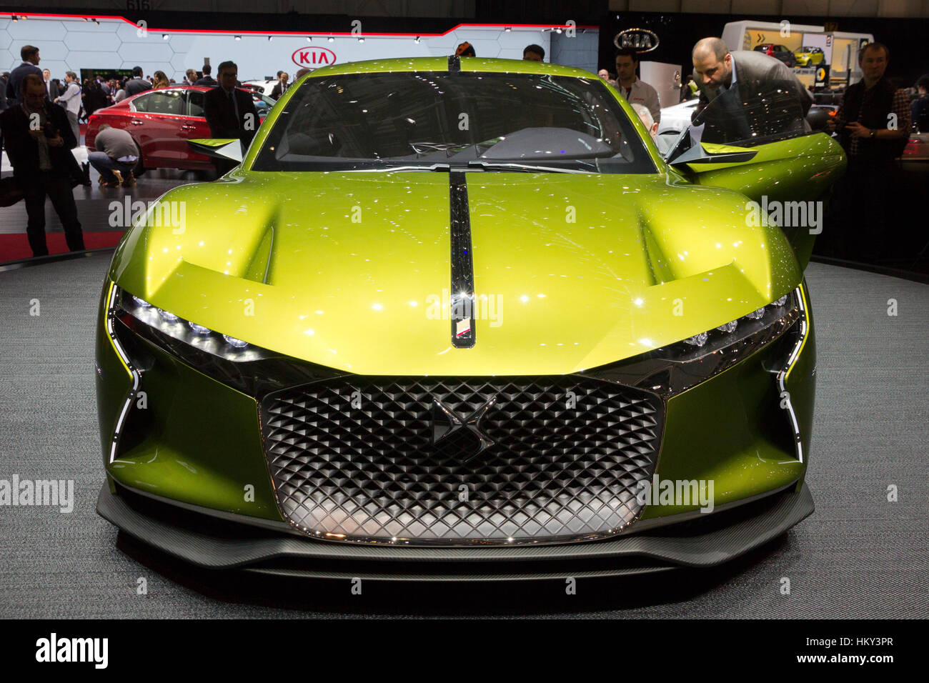 Geneve Suisse 2 Mars 16 Citroen Ds E Tendu Gt Concept Car Devoile A La 86e International Salon Automobile De Geneve A Palexpo Geneve Photo Stock Alamy