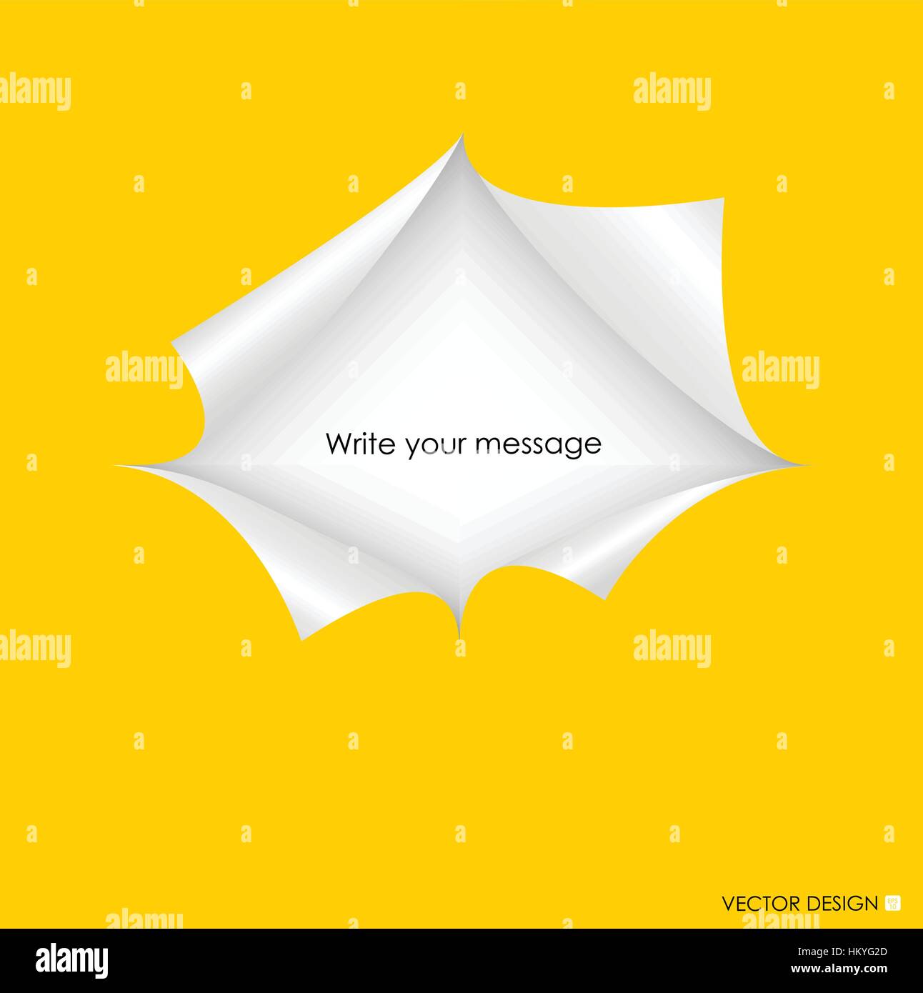 Papier déchiré avec l'espace pour le texte. Vector illustration. Illustration de Vecteur