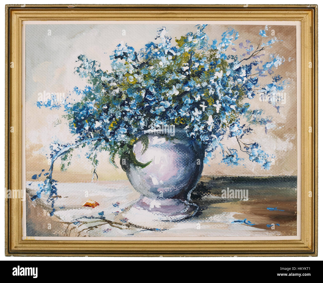 Printemps Fleurs Bleues Ne Moubliez Pas Myosotis