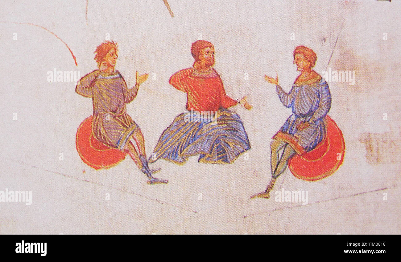 Le Psautier de Kiev, manuscrit enluminé médiéval du XIe siècle, présente des textes religieux et des illustrations complexes. Folio 028 est un exemple de son art élaboré et de la signification historique des manuscrits orthodoxes orientaux. Banque D'Images