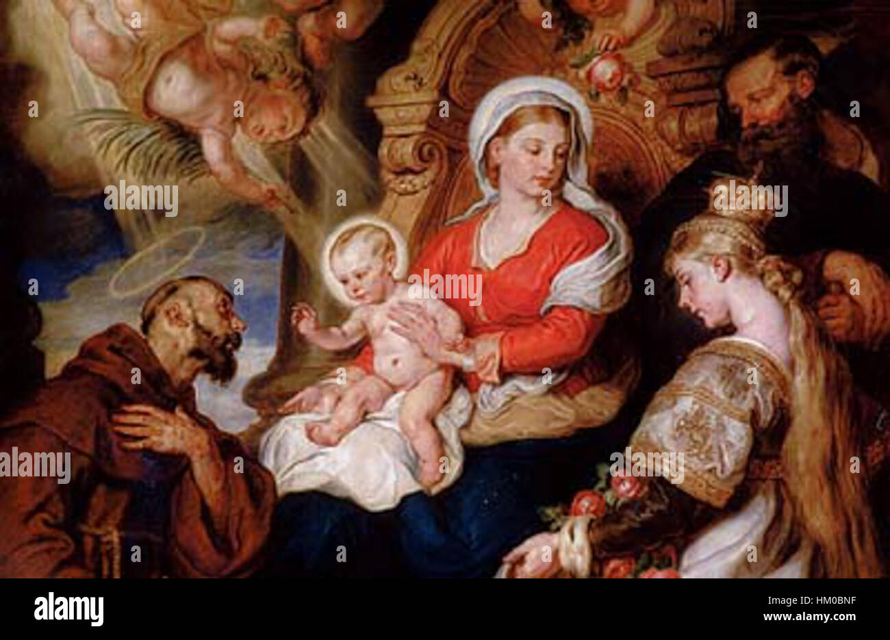 Une peinture de Hans Canon, mettant en valeur son style artistique et sa technique, souvent axée sur des portraits et des thèmes historiques. Canon était un peintre autrichien connu pour ses contributions au XIXe siècle Banque D'Images