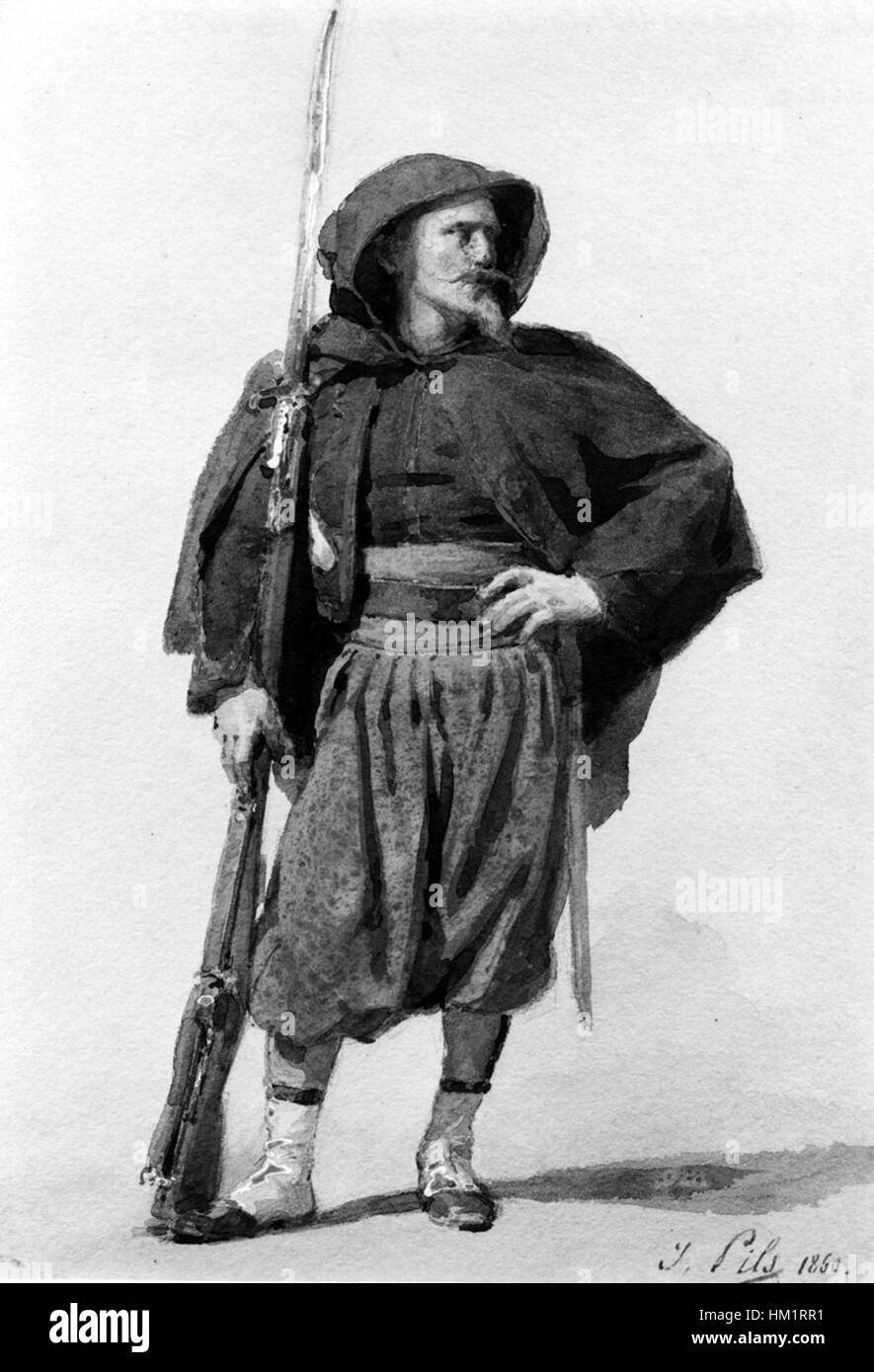 Zouave dessin Banque de photographies et d’images à haute résolution