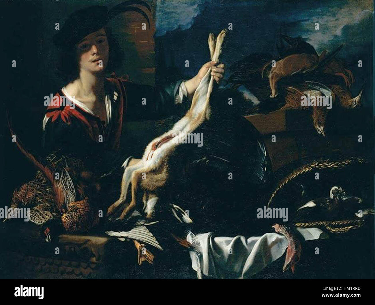 Cette peinture de nature morte de Jacopo Chimenti, également connu sous le nom de Jacopo da Empoli, représente une collection de jeux et d'objets dans une composition très détaillée et expressive. L’œuvre reflète la maîtrise de Chimenti dans la représentation d’objets du quotidien avec un accent sur la texture et la lumière, commune aux traditions baroques italiennes de natures mortes. Banque D'Images