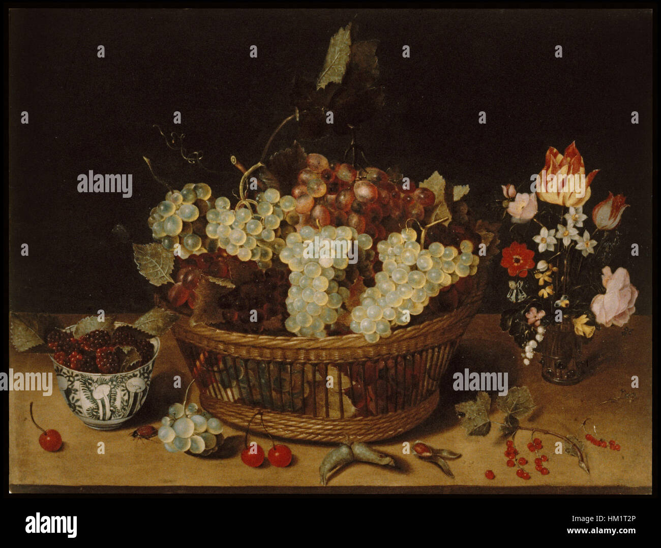 Isaak Soreau - Still Life with Chinese bol et Vase de fleurs - Walters 371902 Banque D'Images