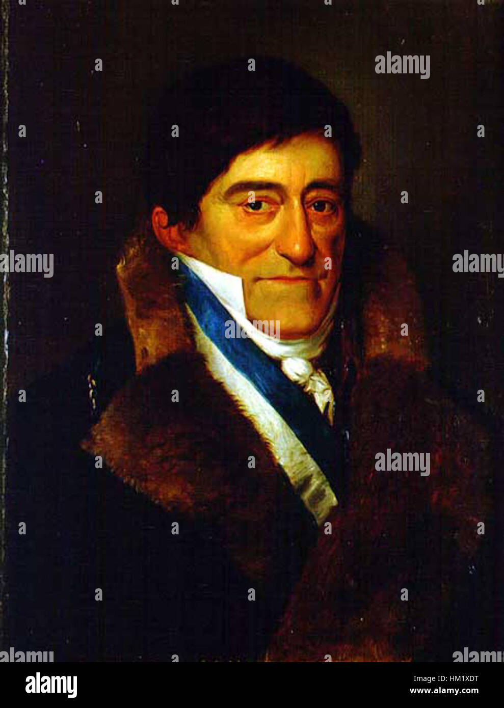 Juan Ruiz de Apodaca était un artiste espagnol de premier plan connu pour ses portraits et ses scènes historiques, capturant l'essence de la noblesse espagnole et de la vie de cour au XVIIIe siècle. Ses œuvres se caractérisent par leur précision et leur souci du détail. Banque D'Images