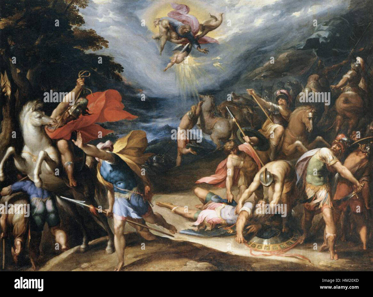 Conversion De Saint Paul Sur Le Chemin De Damas Banque d'image et