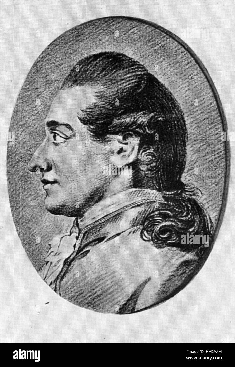 Ce tableau, créé par Georg Melchior Kraus en 1776, représente le célèbre écrivain allemand Johann Wolfgang von Goethe. Le portrait met en valeur le style artistique de la fin du XVIIIe siècle, reflétant l'importance de Goethe dans la littérature et la culture allemandes. Banque D'Images