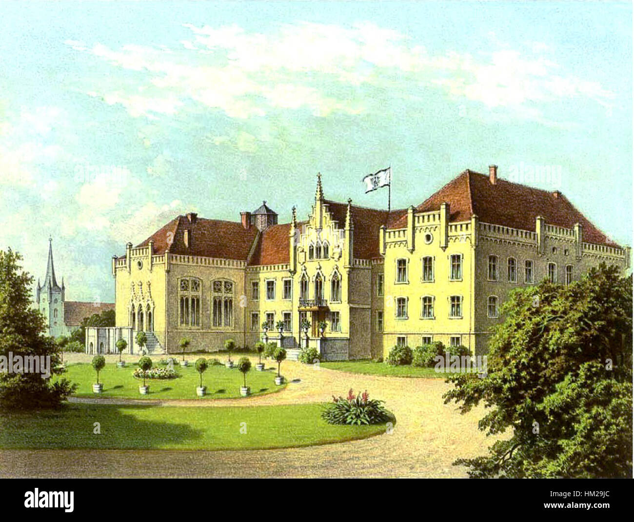 Le « Gut Langenau Sammlung Duncker » est une collection d'œuvres d'art historiques présentant diverses scènes et portraits de différentes périodes. La collection représente le patrimoine allemand et présente une variété de styles artistiques, du portrait à la peinture de paysage, mettant en valeur les aspects historiques et culturels de l'époque. Banque D'Images