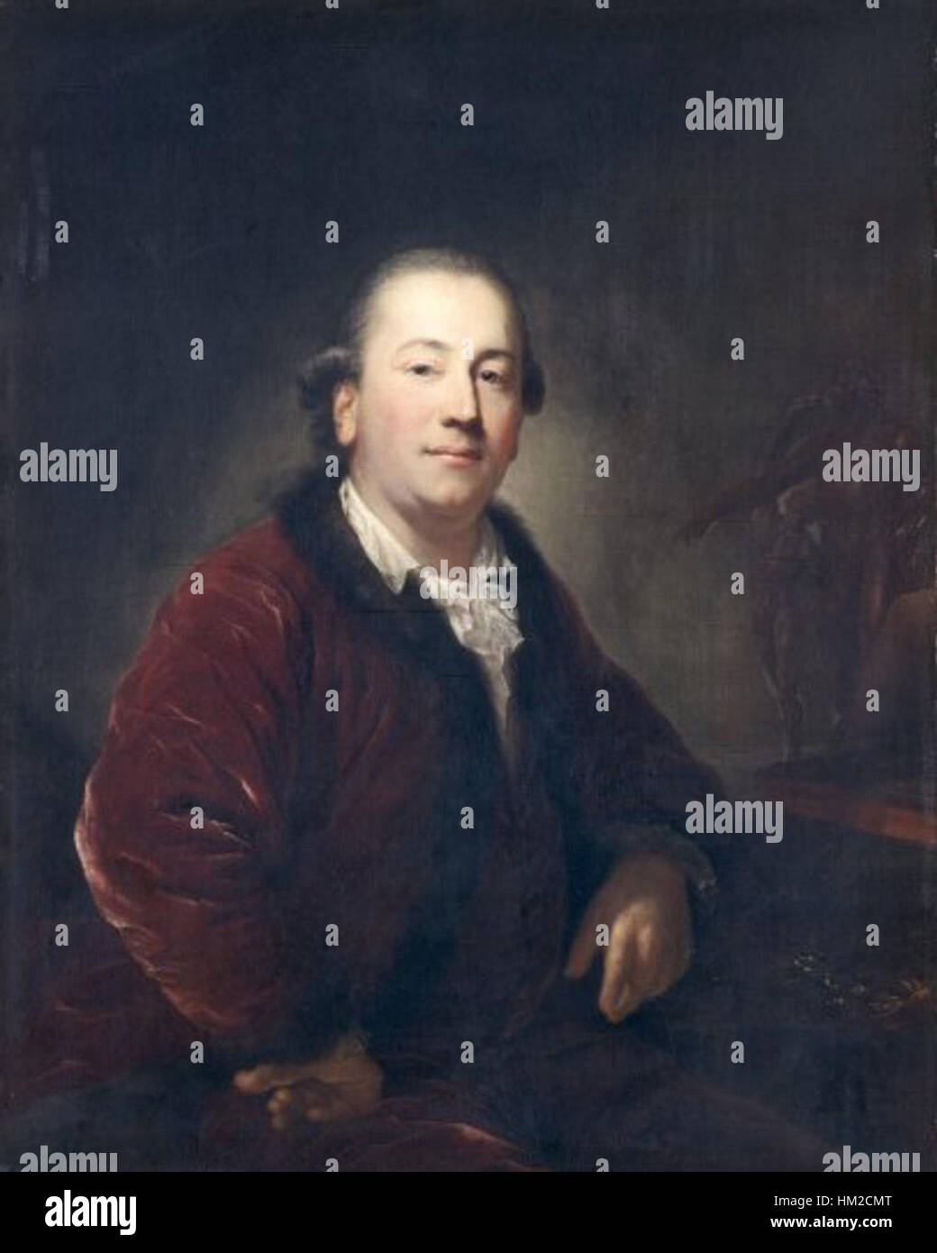 Johann Rudolf Burckhardt 1795 Banque D'Images