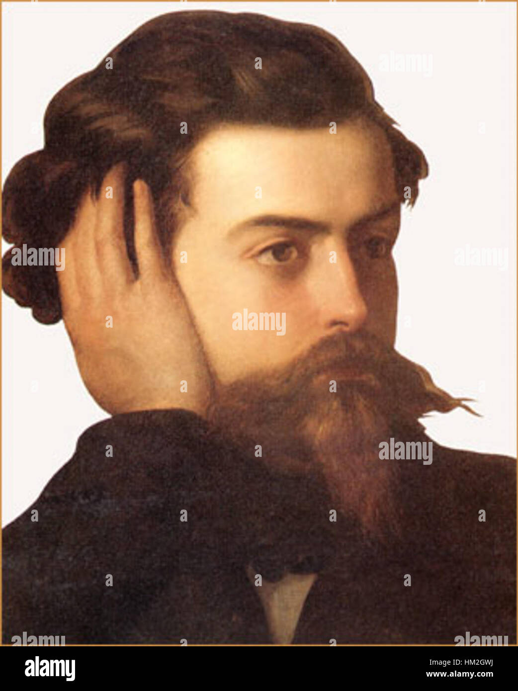 La peinture de Goffredo Mameli réalisée par Induno Domenico capture le patriotisme et l’héroïsme de l’auteur de l’hymne national italien, en mettant l’accent sur l’expression du courage et de l’engagement. Banque D'Images