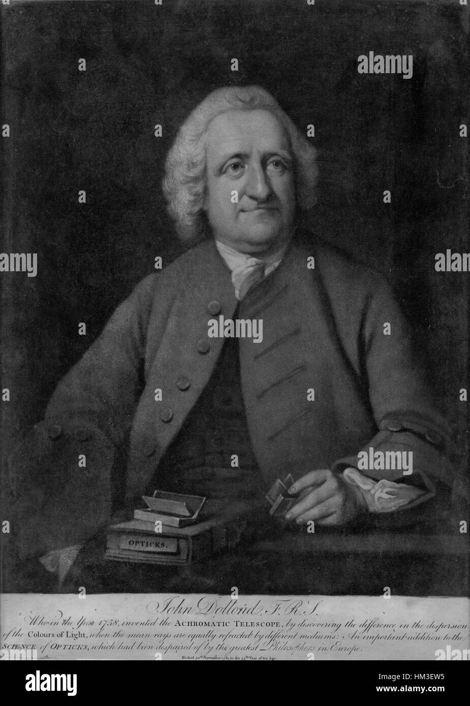 John Dollond 1761 Banque D'Images