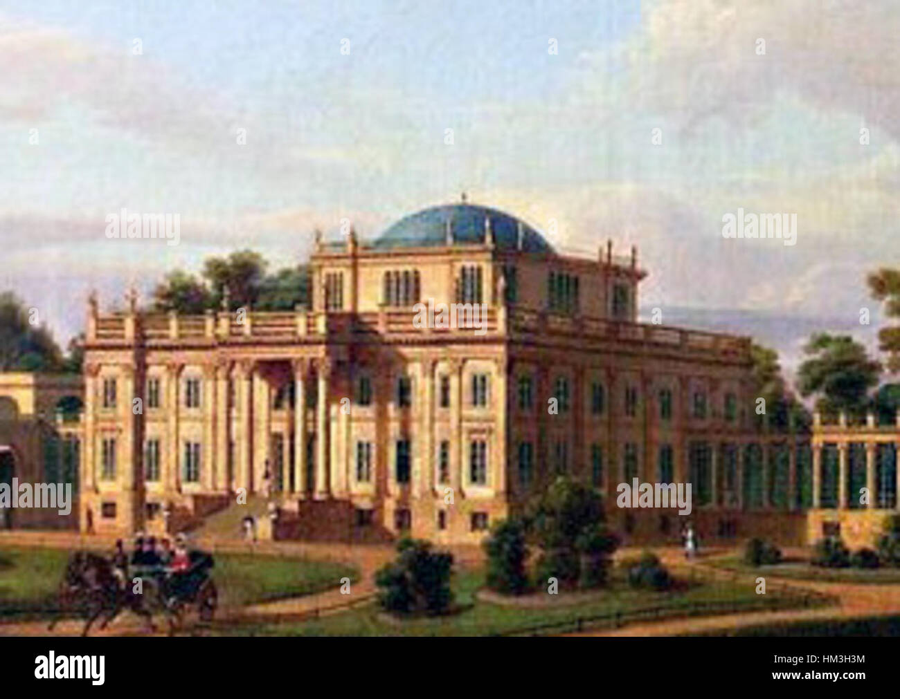 Palais de Gomel Banque D'Images
