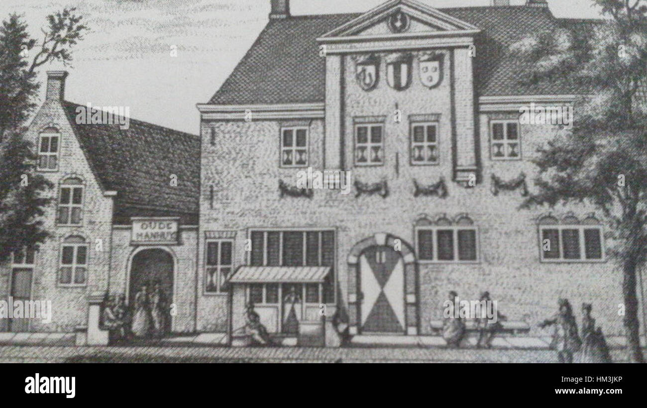 La Guilde de Saint Luc était une association d'artistes et d'artisans du moyen âge, dédiée au patronage de Saint Luc, le saint patron des artistes. La guilde a joué un rôle clé dans la vie culturelle et artistique de l'Europe médiévale. Banque D'Images