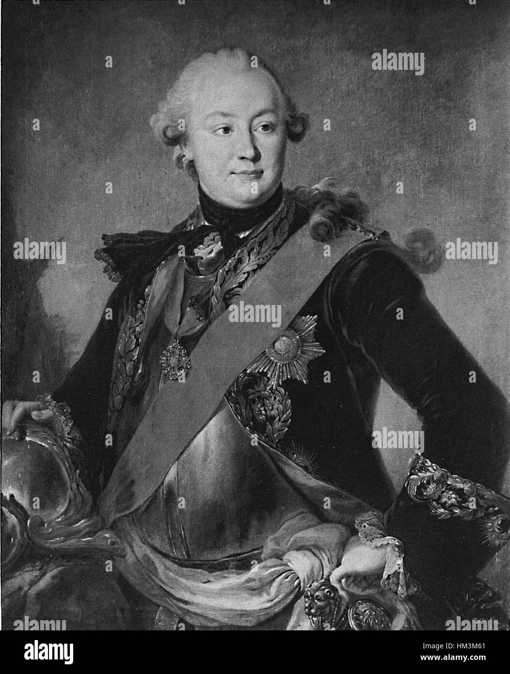 Le Prince Grégoire Orloff (1734-1783) Grigoriewitch Banque D'Images