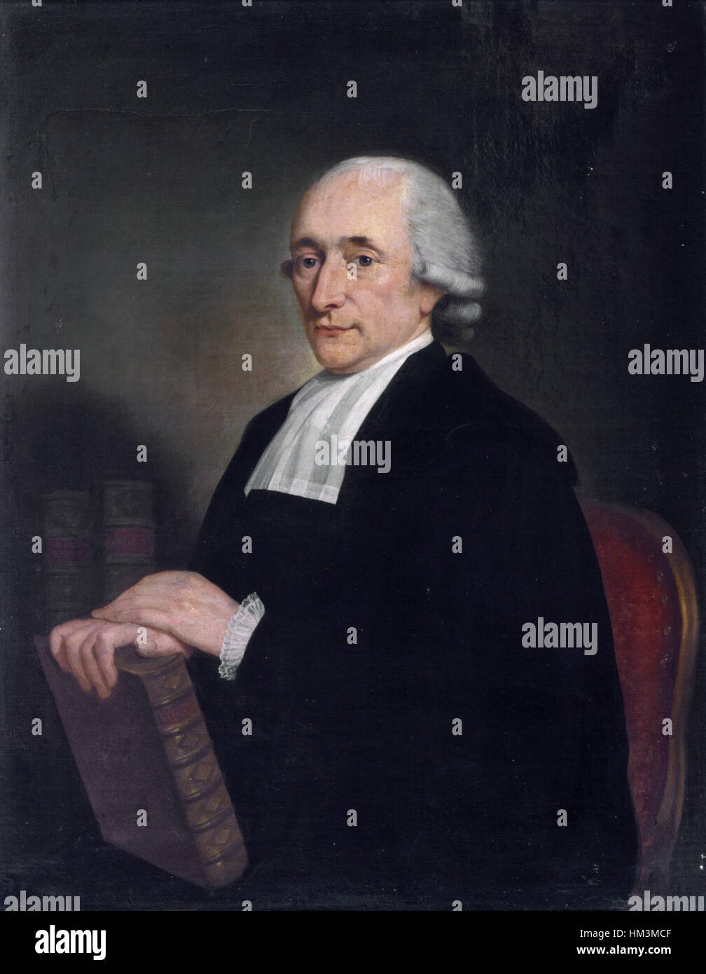 Hendrik Jan Cras (1739-1820), par Adriaan de Lelie (1755-1820) Banque D'Images