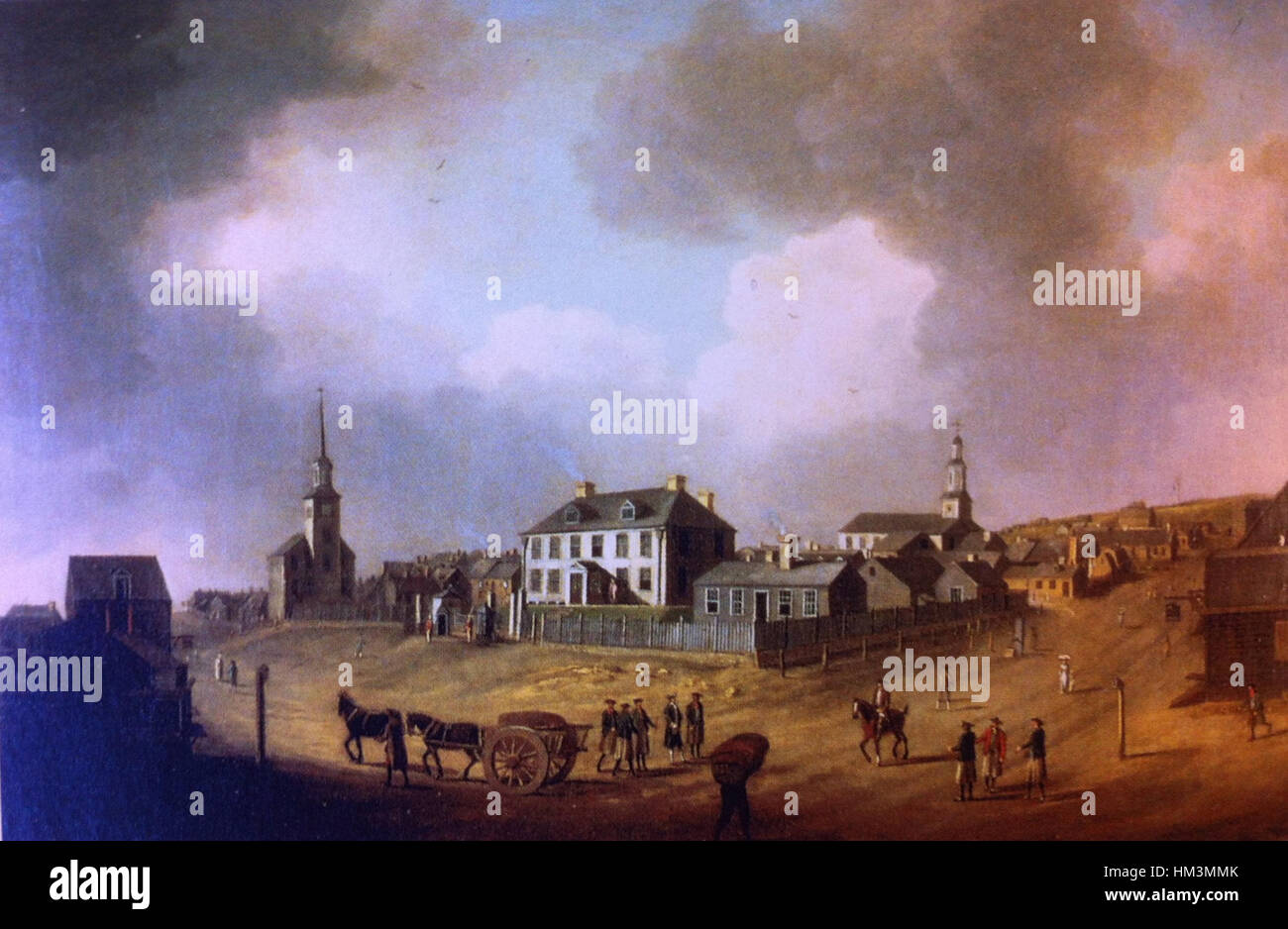 Halifax1762ByDominicSerres Banque D'Images