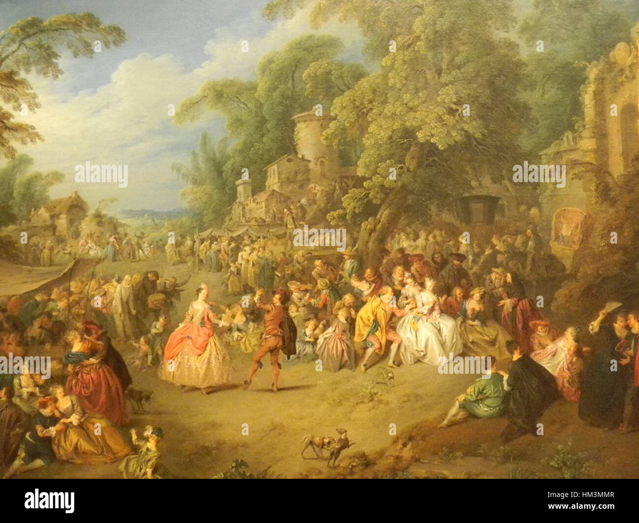 Jean Baptiste Joseph Pater 1730 Banque D'Images