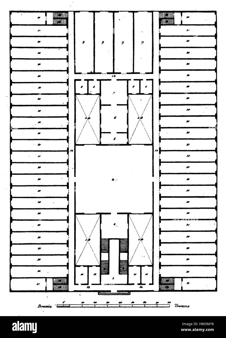 Leopoldo della Santa était un artiste italien impliqué dans la création d'œuvres liées à la bibliothèque publique universelle, symbolisant l'illumination et la diffusion du savoir à travers l'art et la littérature. Banque D'Images