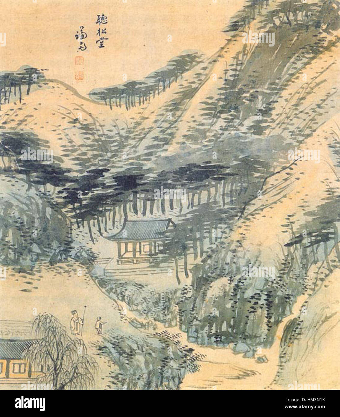 Jeong jeong.Seon-Cheongsong Banque D'Images Jeong jeong.Seon-Cheongsong Banque D'Images