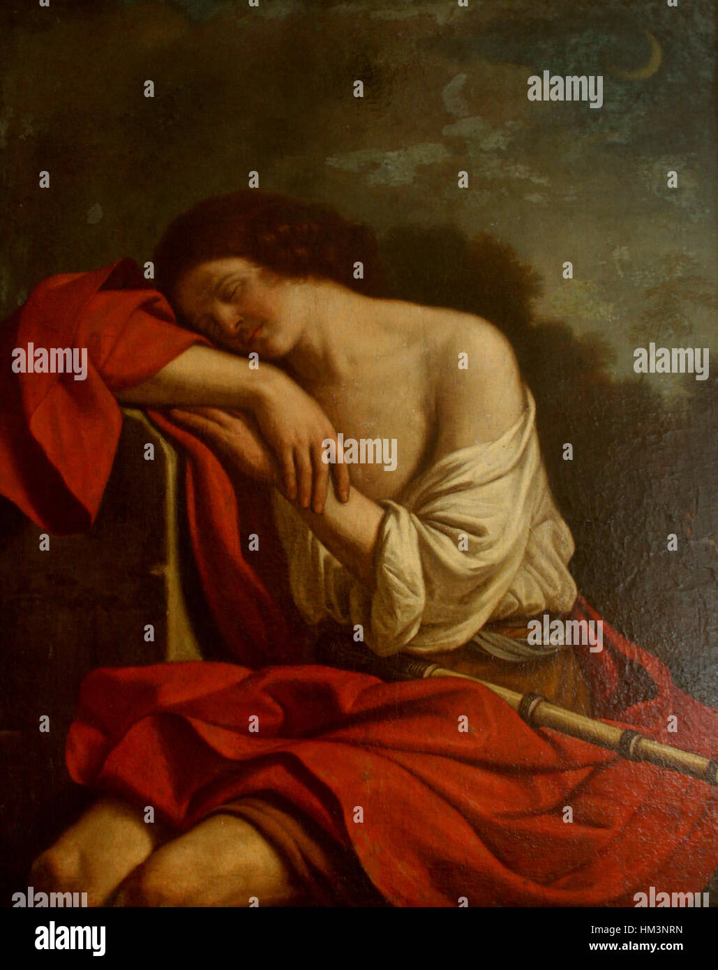 Guercino - Endymion endormi Banque D'Images