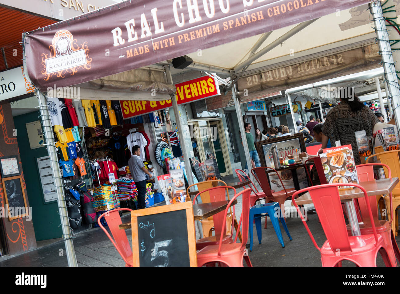 Campbell Parade, Bondi Sydney New South Wales Australie Banque D'Images