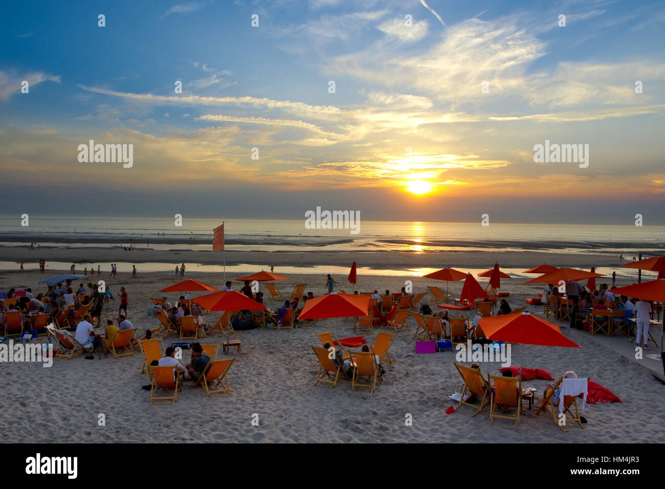 Le Touquet Paris Plage Nord De La France Banque Dimages