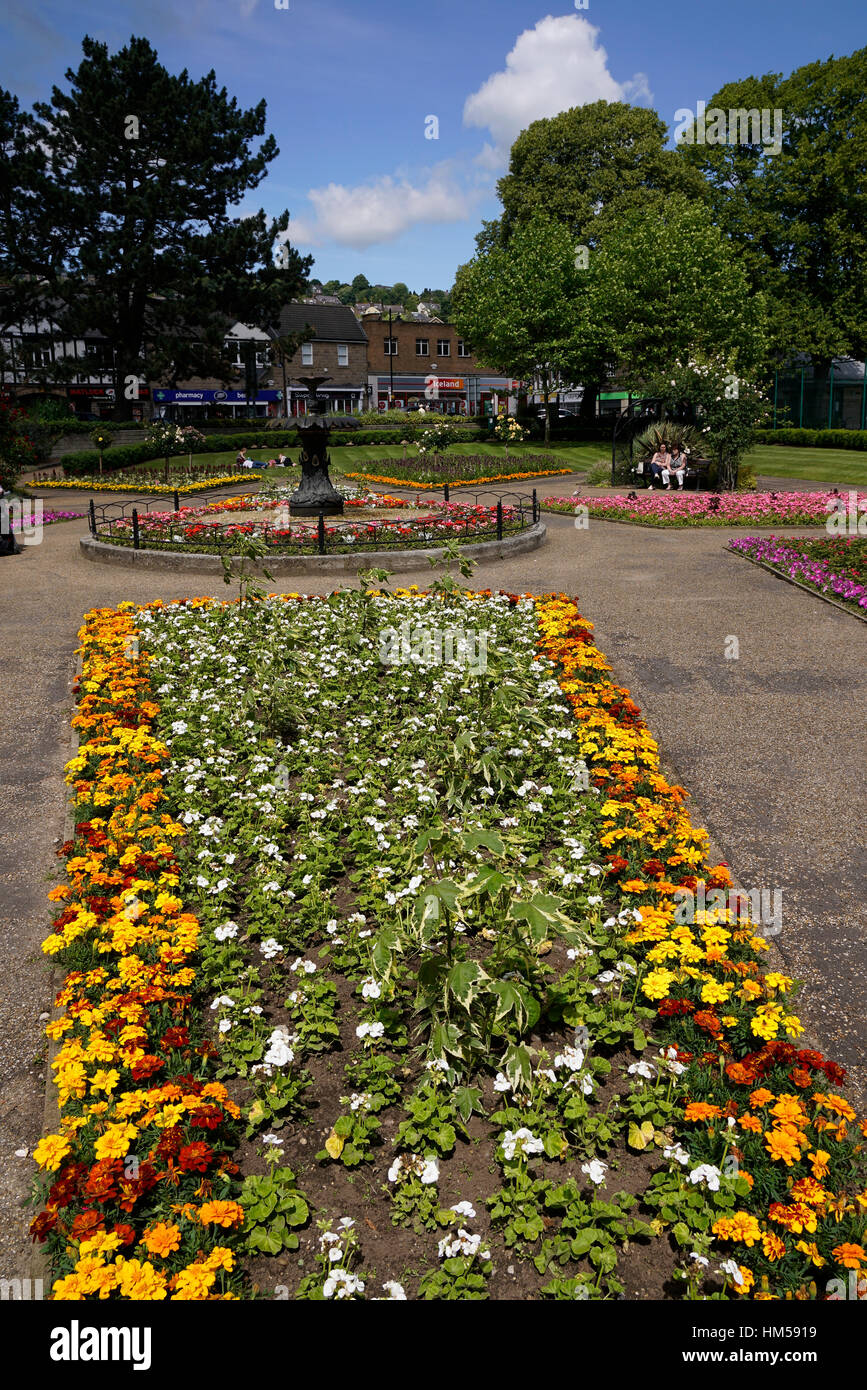 Leys Hall Parc Conseil à Matlock Derbyshire Peak District en Angleterre Banque D'Images