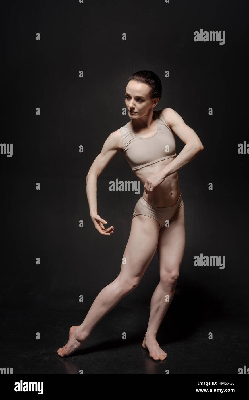 Danseur de Ballet impliqués dans l'atelier permanent Banque D'Images