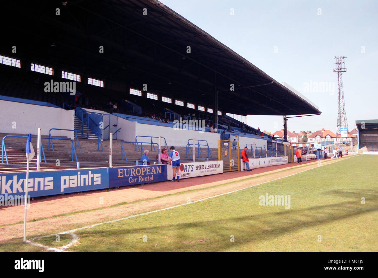 Le sol, Goldstone accueil de Brighton & Hove Albion FC, photographié en mai 1994 Banque D'Images