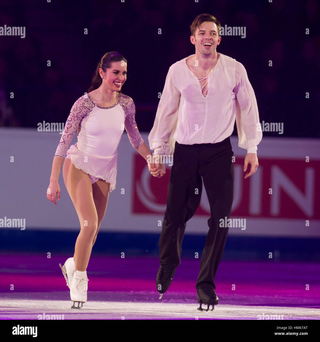 MARCHEIOVA, Ondrej HOTAREK Valentina Banque D'Images