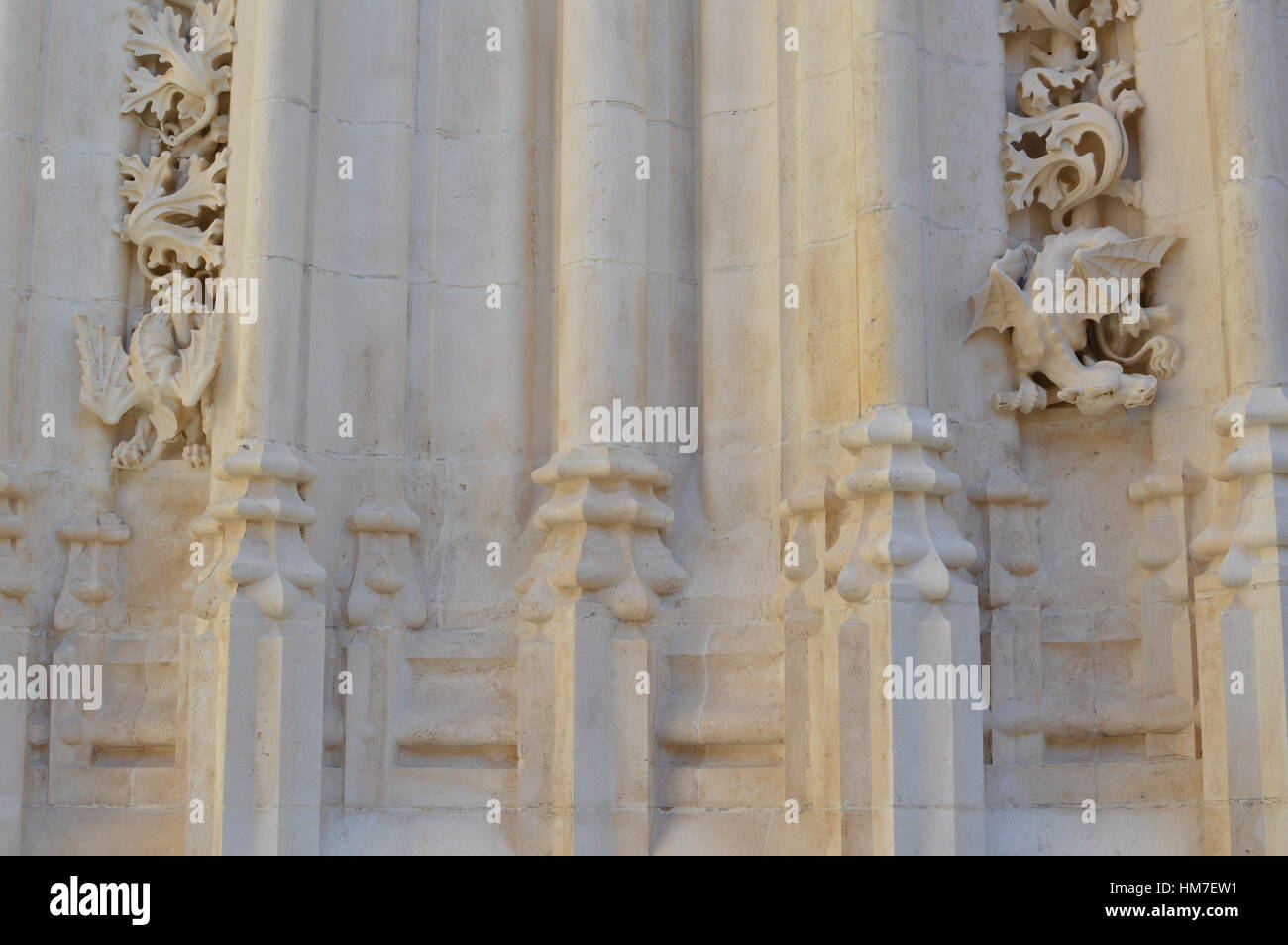 La Cathédrale de Séville de détails sur en Banque D'Images