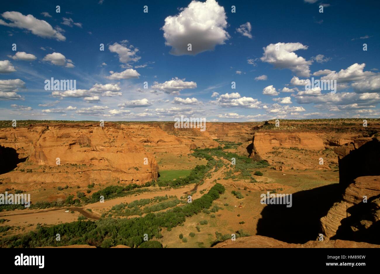 Monument Canyon de Chelly, Navajo Indian Reservation, Arizona, États-Unis d'Amérique. Banque D'Images