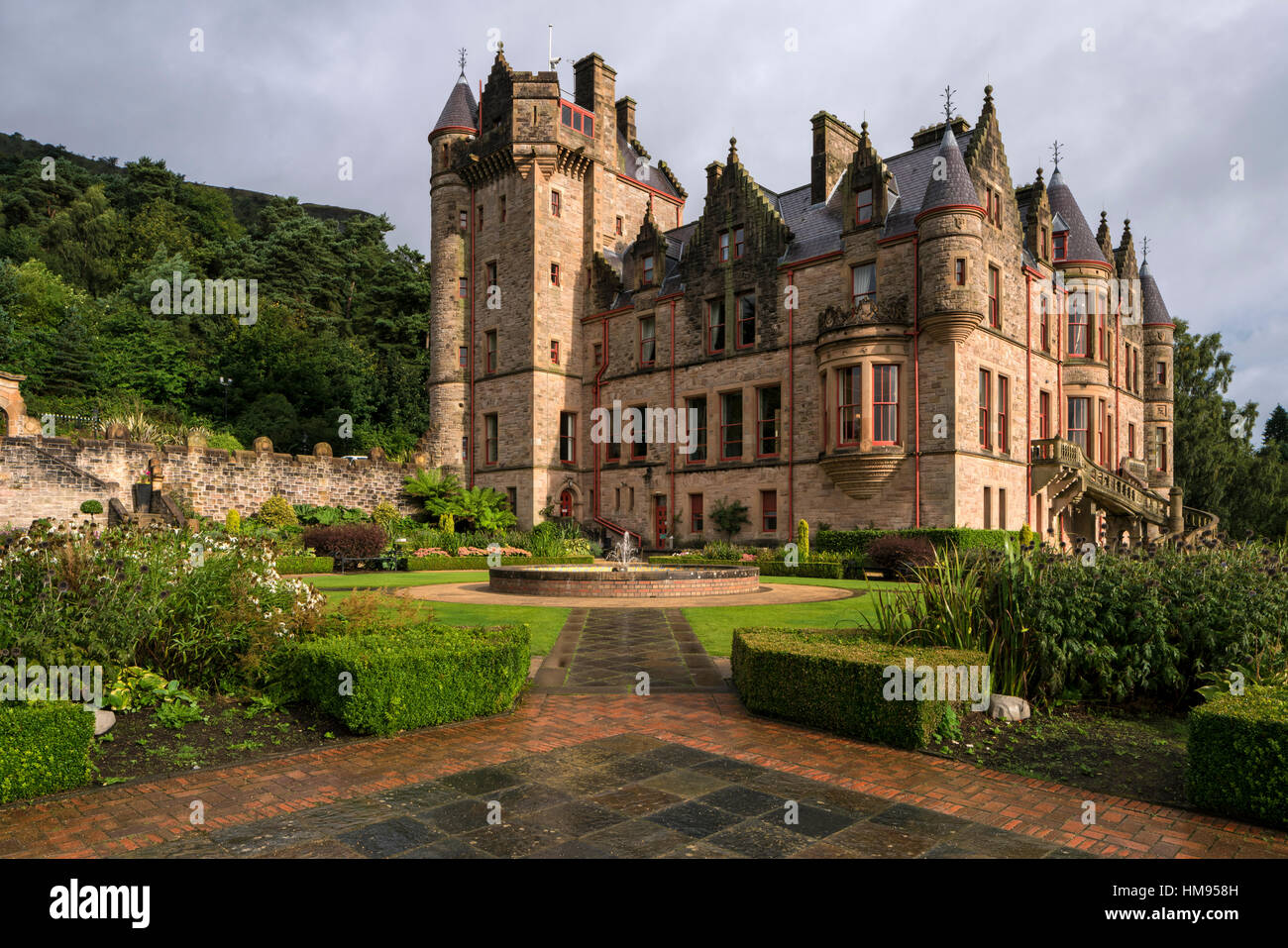 Château de Belfast, Belfast, Ulster (Irlande du Nord, Royaume-Uni Banque D'Images
