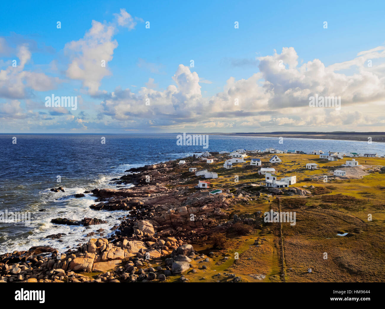 Portrait de la Cabo Polonio, Rocha, Ministère de l'Uruguay, Amérique du Sud Banque D'Images
