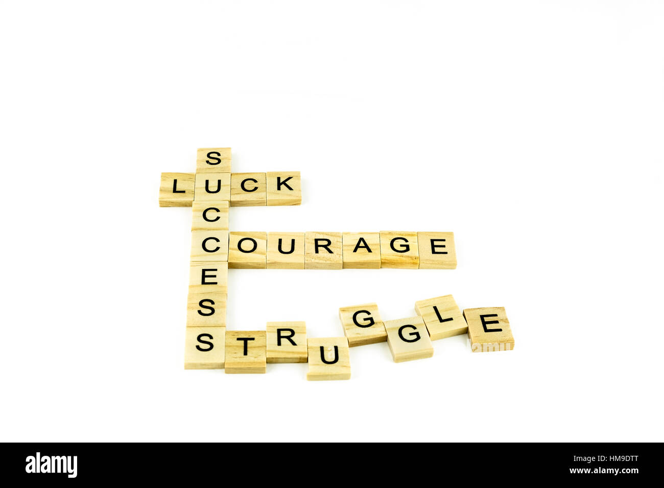 Piece De Harnais Mots Fleches Courage personnel Banque de photographies et d'images à haute résolution -  Alamy