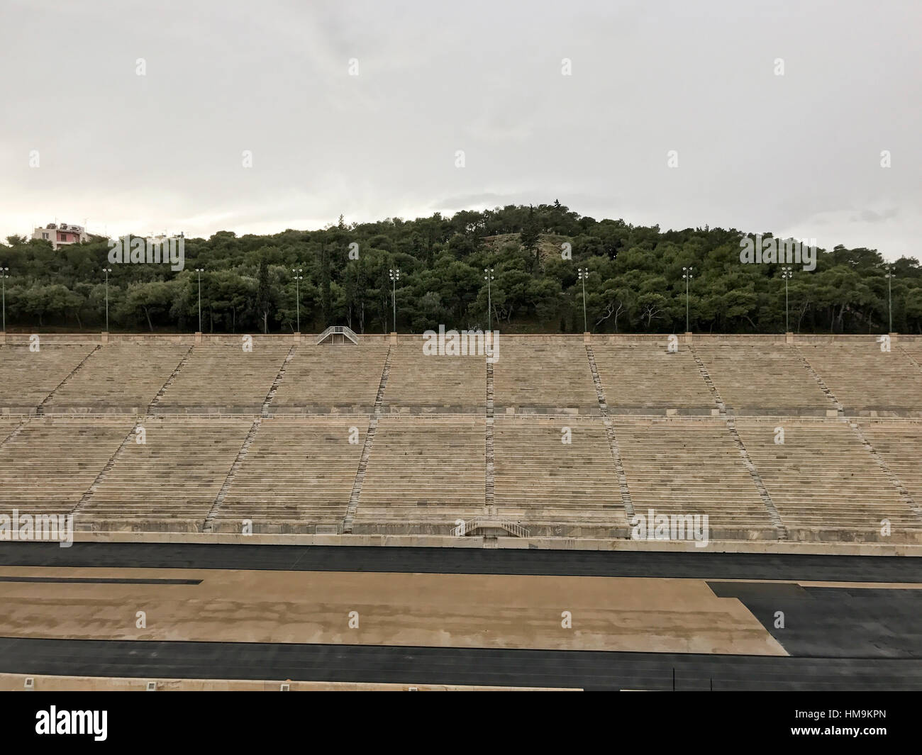 Le stade Panathénaïque olympique à Athènes, Grèce Banque D'Images