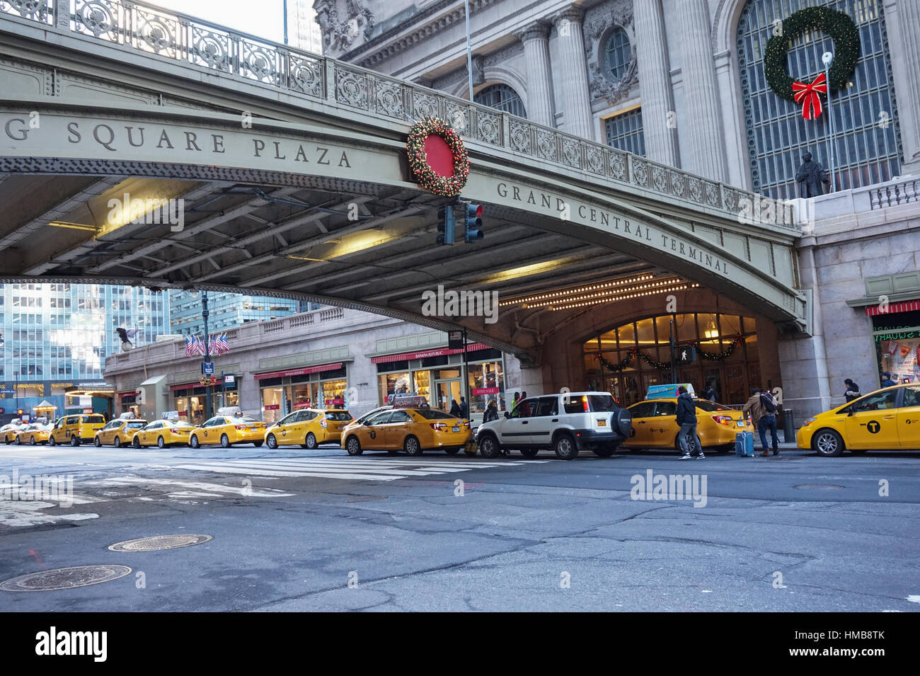 Grand Central Terminal, Park Avenue, New York, USA Banque D'Images