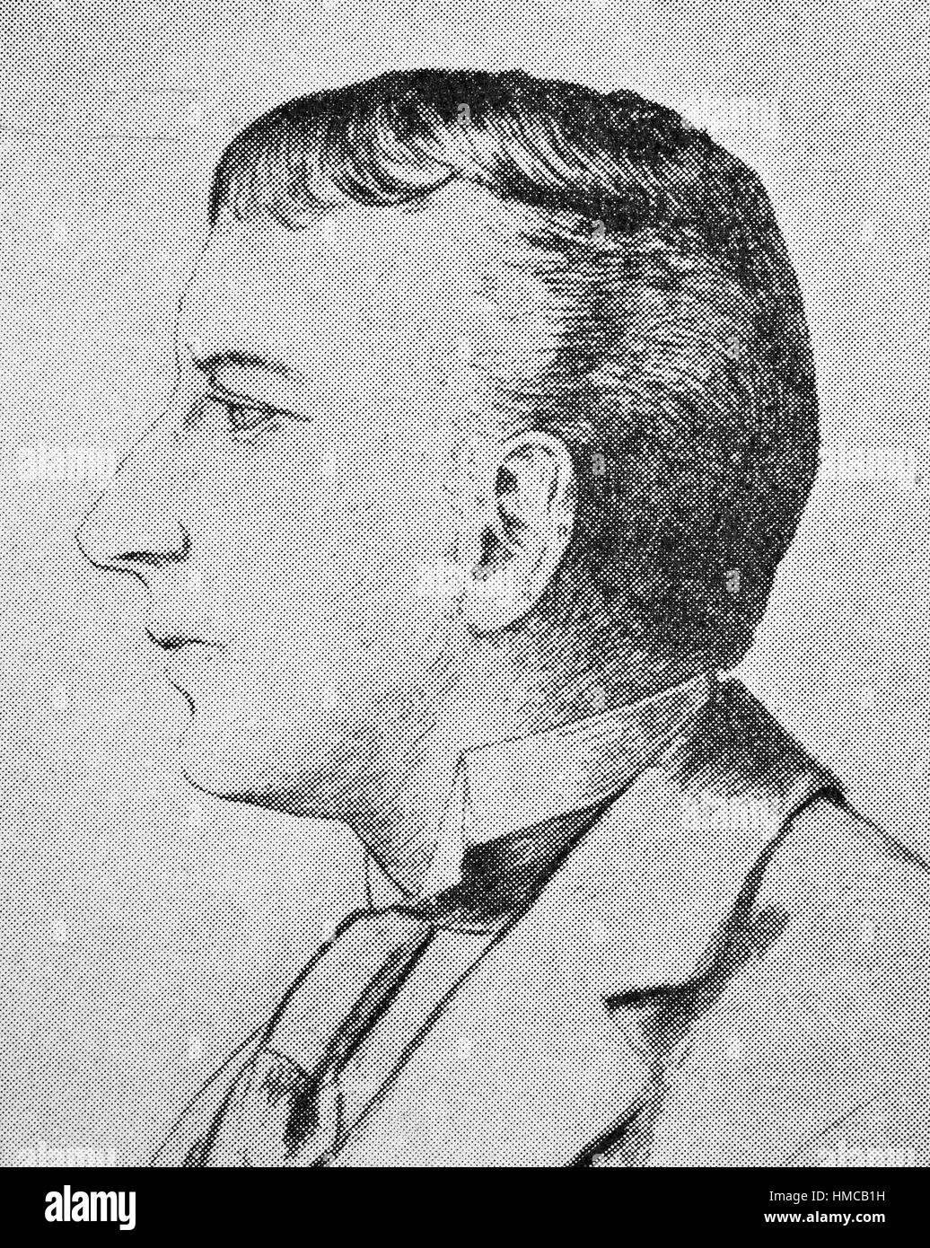 Henry Thode, 13 janvier 1857 - 19 novembre 1920, était un historien de l'art, photo ou illustration, publié en 1892, l'amélioration numérique Banque D'Images